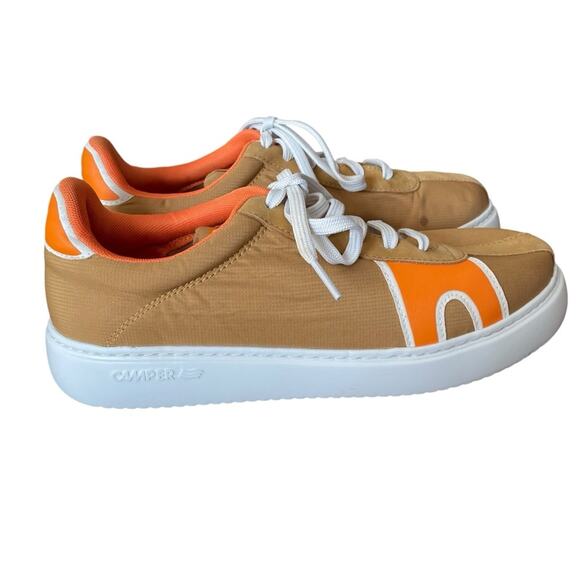 Camper Womens Runner K21 Brown Orange Sneaker size 8 size 38 - Picture 5 of 12